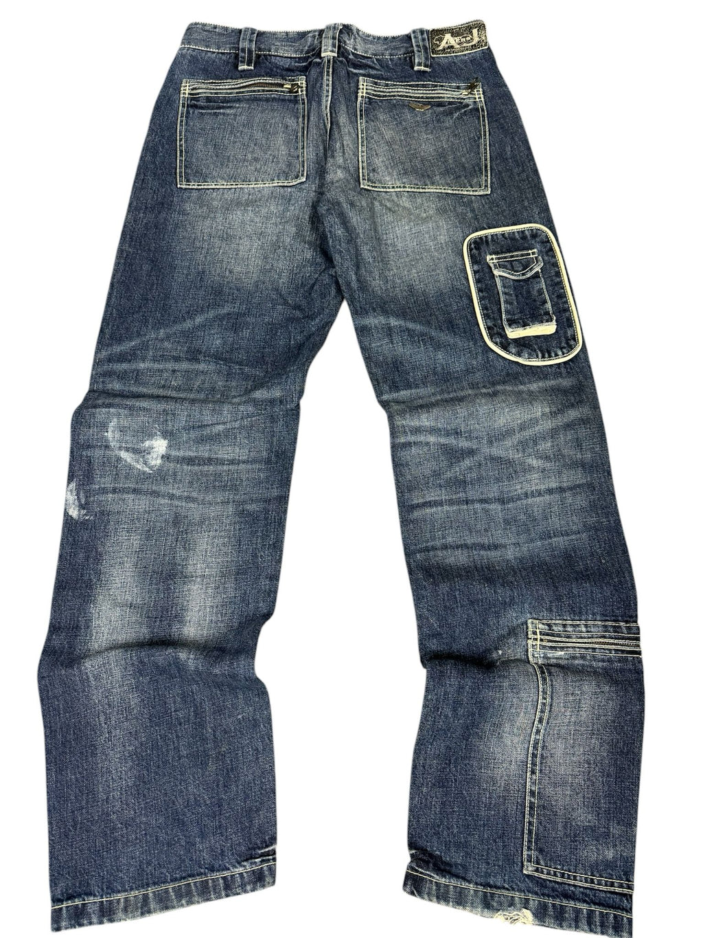 Vintage Armani Baggy Jeans (L)