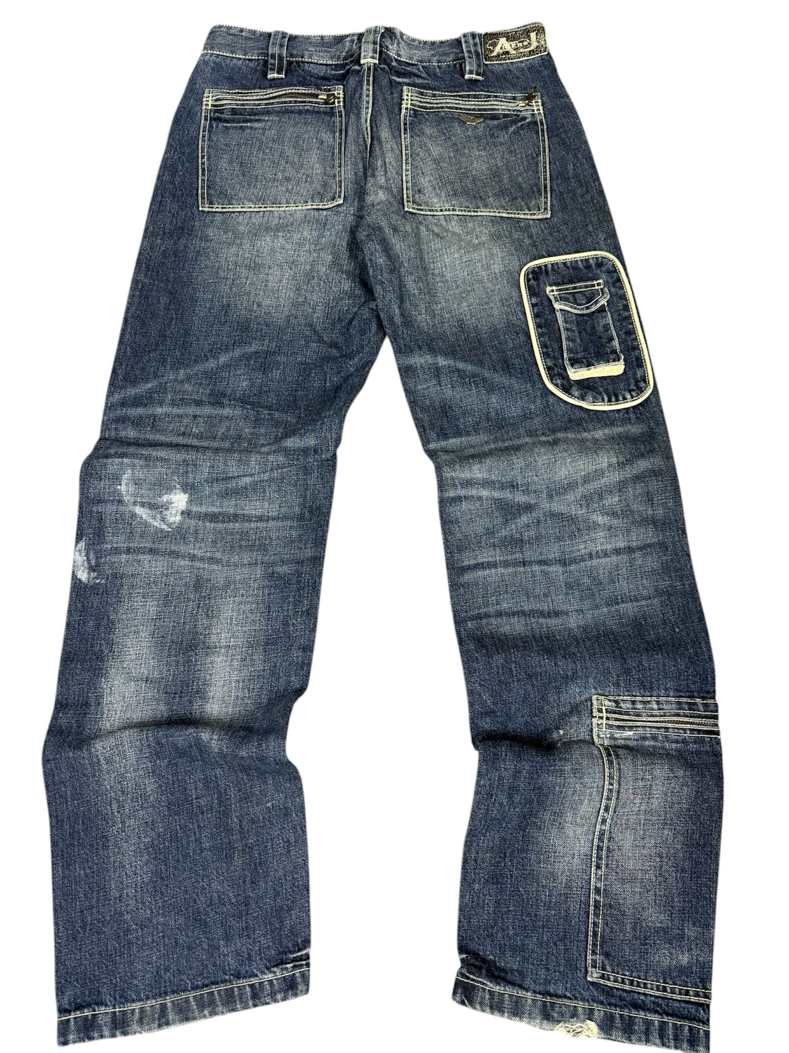 Vintage Armani Baggy Jeans (L)