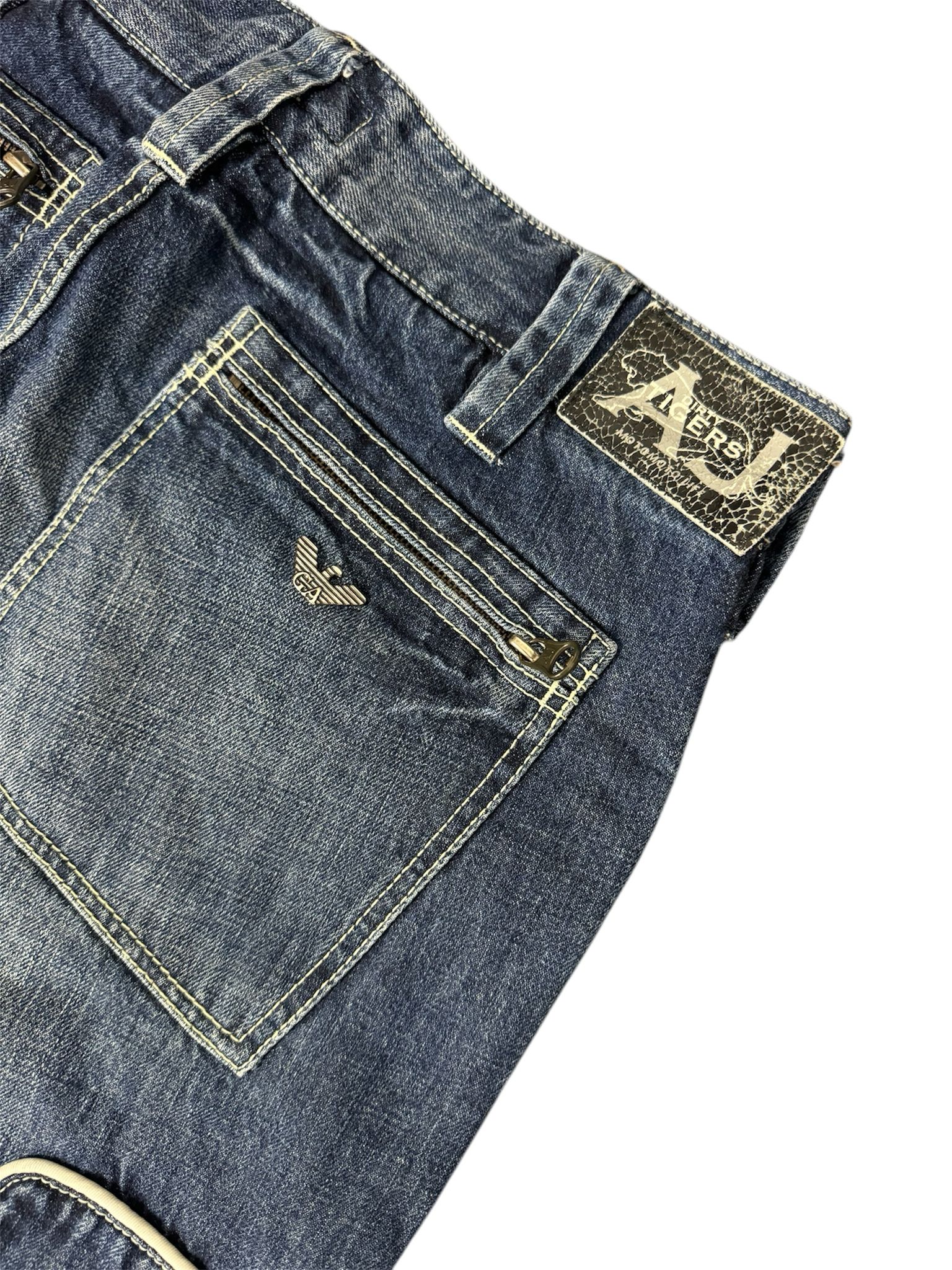 Vintage Armani Baggy Jeans (L)